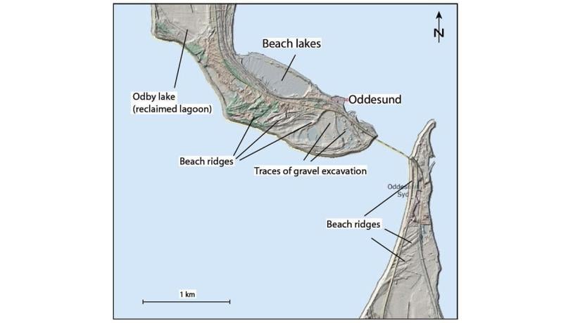 Oddesund map